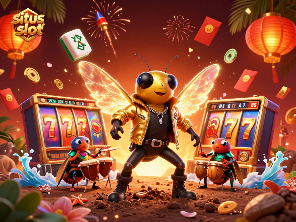 Mainkan situs slot dengan jackpot yang menggoda dalam visual warna-warni yang meriah.
