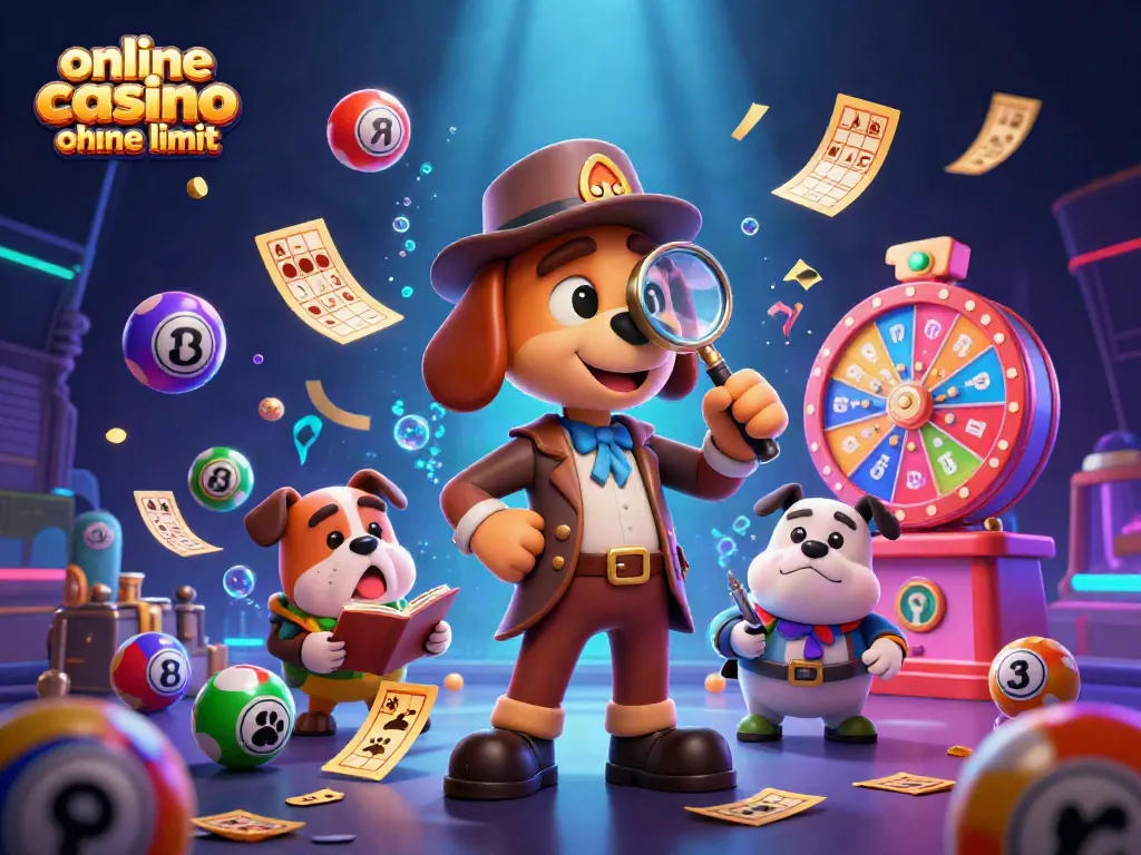 Engage in the exciting world of online casino ohne limit with a whimsical detective theme.