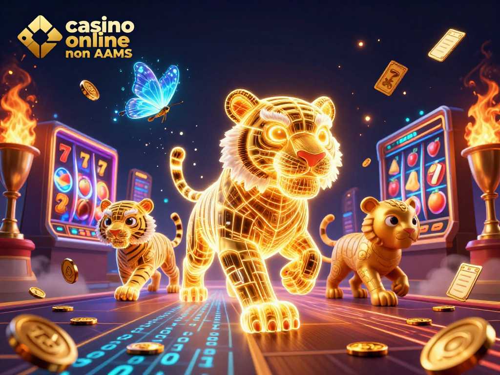 Giocare ai casino online non AAMS con un'opzione di casinò dinamica e scintillante.