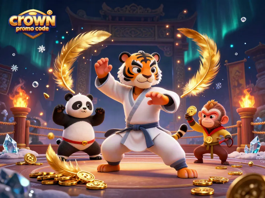 Crown Coins Casino promo code: Unlock free coins and exciting rewards with our dynamic 3D illustration.