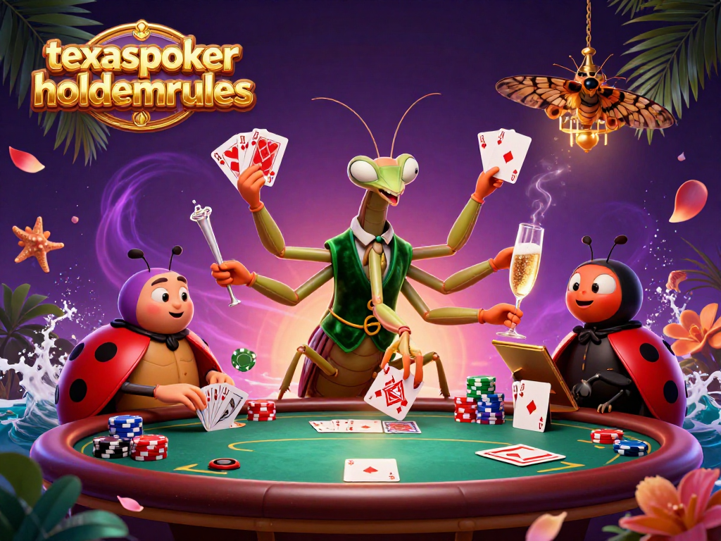 Engage in the excitement of texaspokerholdemrules with dynamic dealers and vibrant poker game elements.