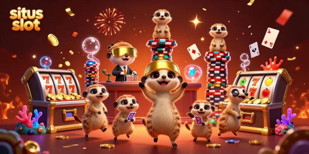 Meerkat menjalankan operasi kasino dengan lebih dari satu aktivitas di situs slot yang gembira.