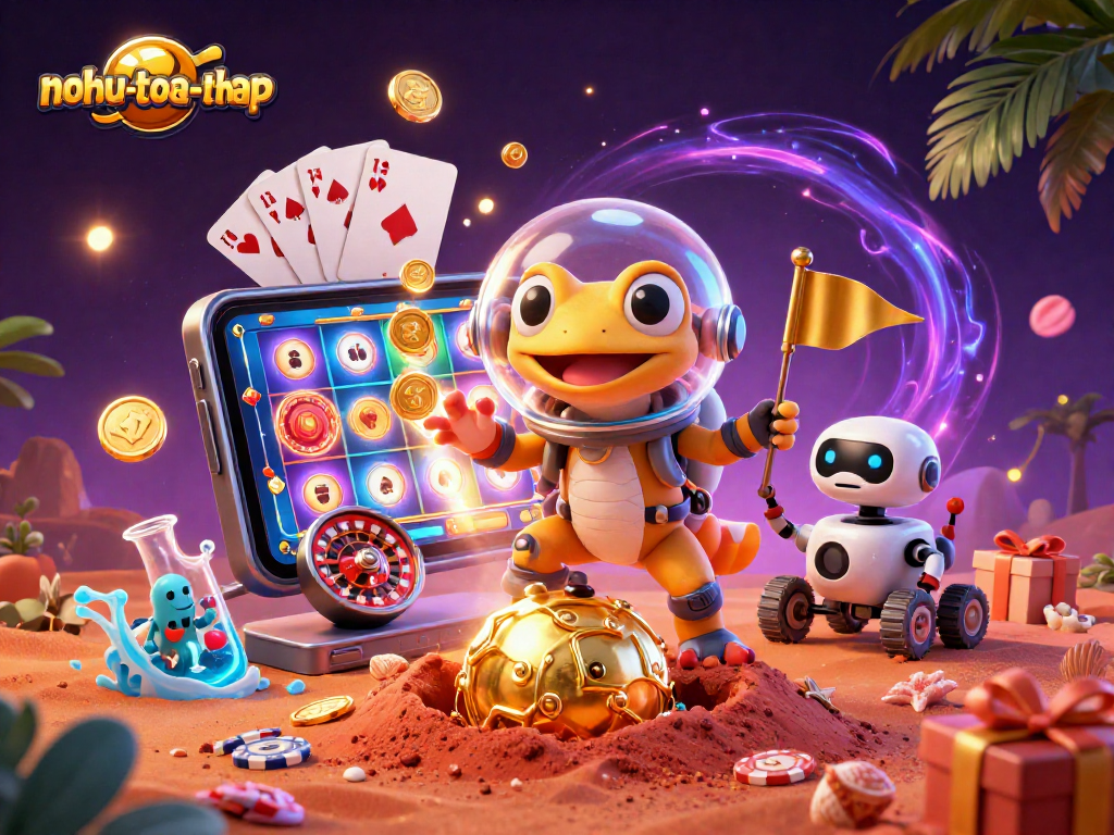 Experience nohu-toa-thap slots with Martian heroes and cosmic treasures in an exciting alien casino.