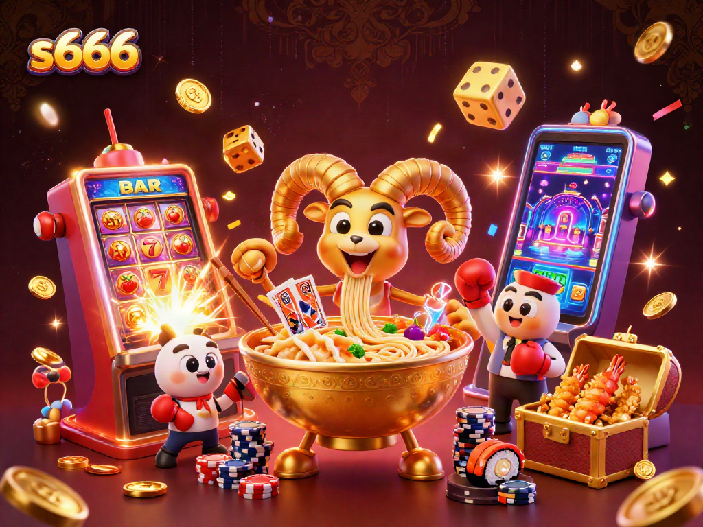 Engage with exciting s666 casino games featuring vibrant characters and jackpot visuals.