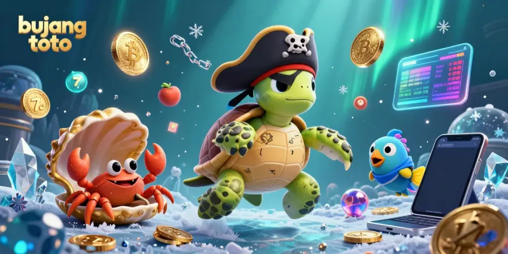 Engage with Bujang Toto's thrilling online gaming experience featuring vibrant characters and dynamic slot elements.