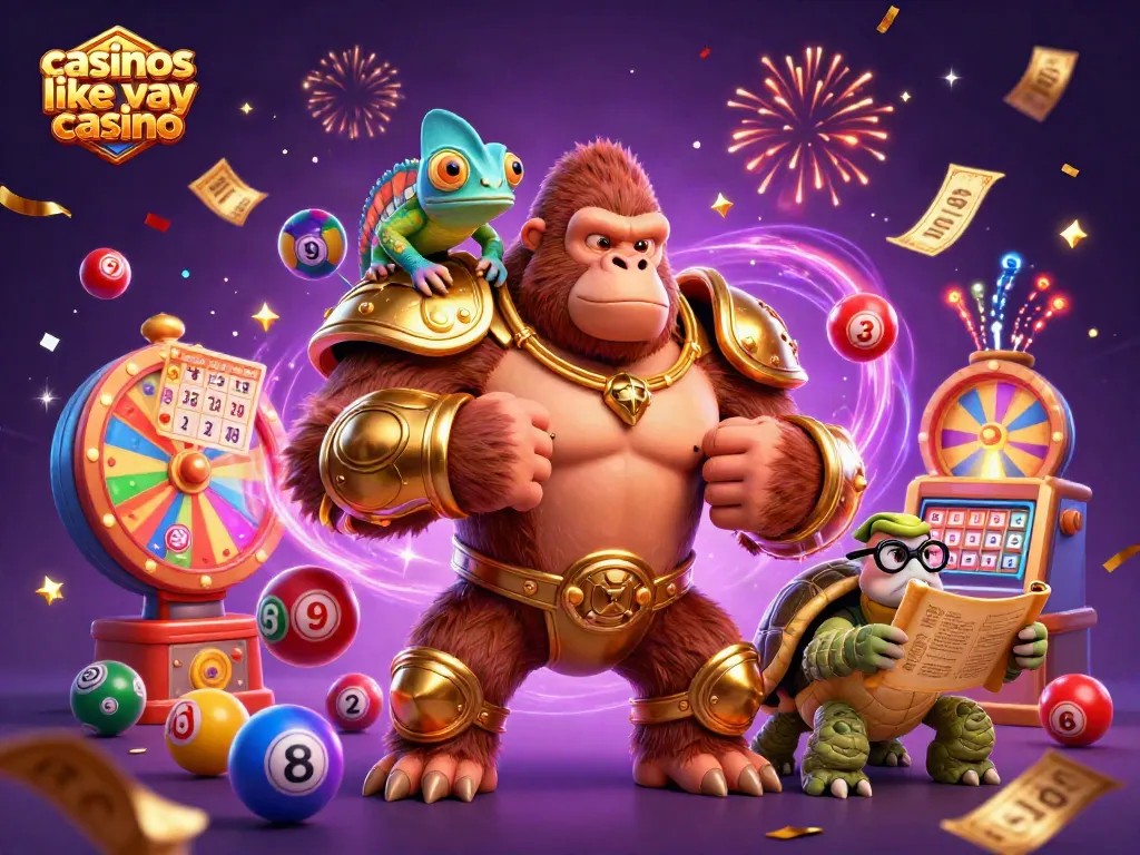 Experience casinos like Yay Casino with vibrant game elements and engaging characters