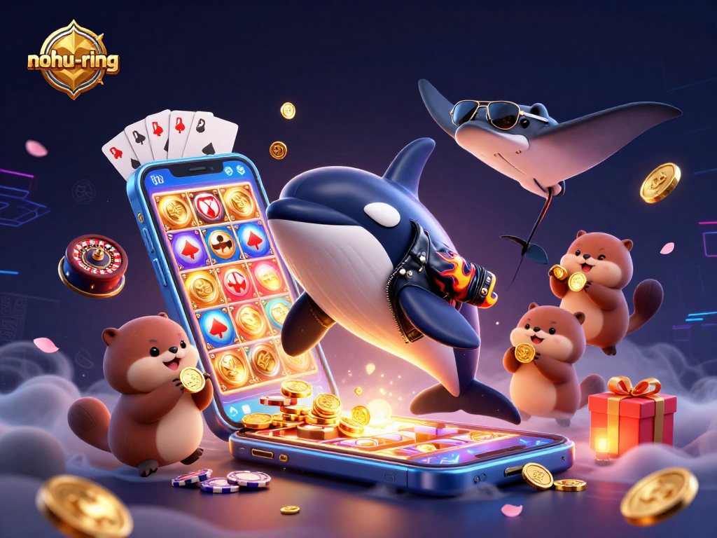 Experience the thrilling world of nohu-ring as dynamic characters dive into a jackpot adventure.