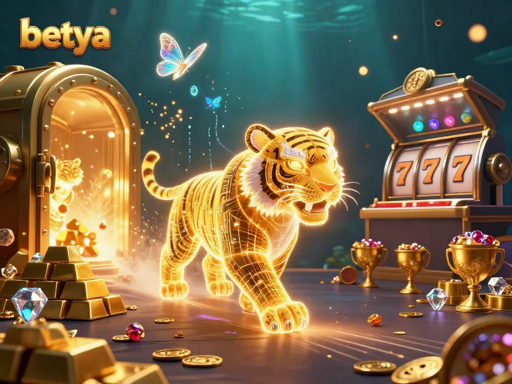 Experience thrilling gameplay at betya with vibrant casino scenes featuring dynamic slot machines.