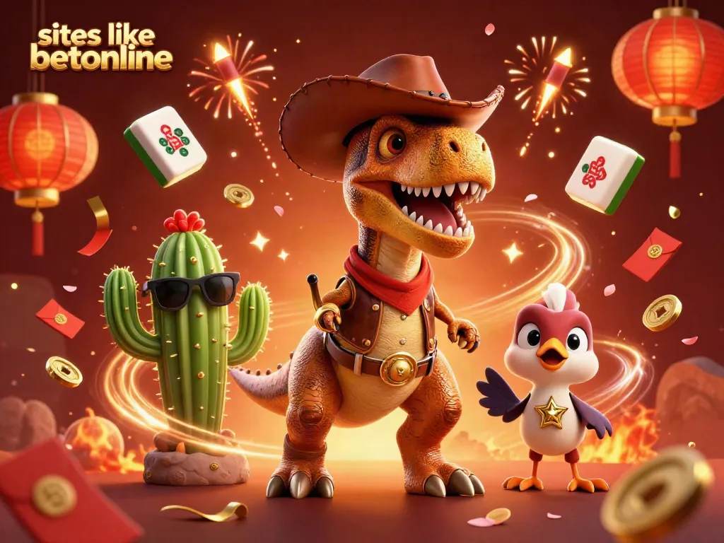 Engage in fun gaming experiences with vibrant characters and elements of sites like betonline.