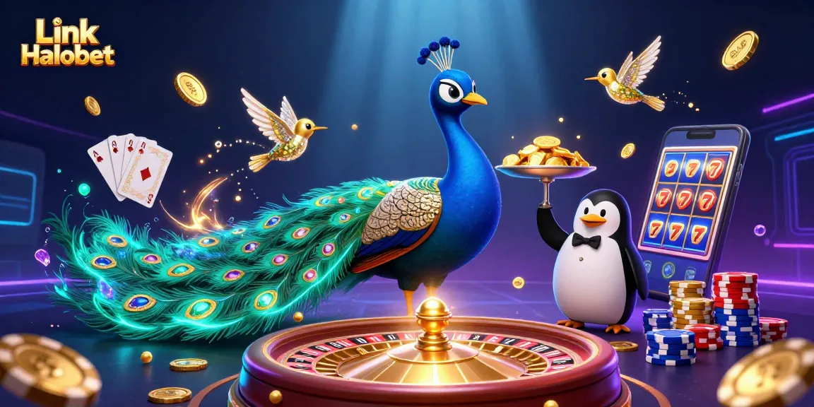 Play and win with Link Halobet while exploring vibrant casino adventures packed with riches.