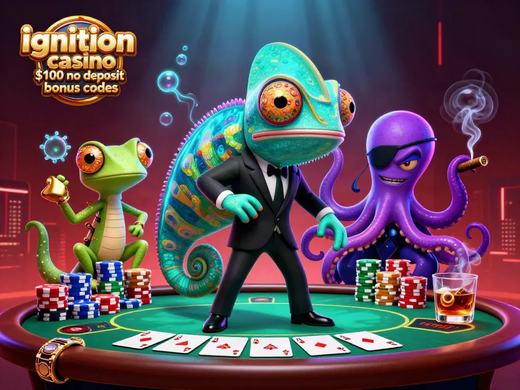 Win big with the ignition casino $100 no deposit bonus codes at a vibrant poker table