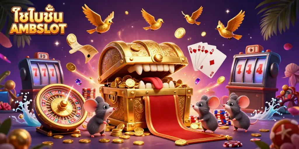 โปรโมชั่น AMBSLOT เกมออนไลน์นำเสนอความสนุกสนานท่ามกลางสุดยอดคาสิโน